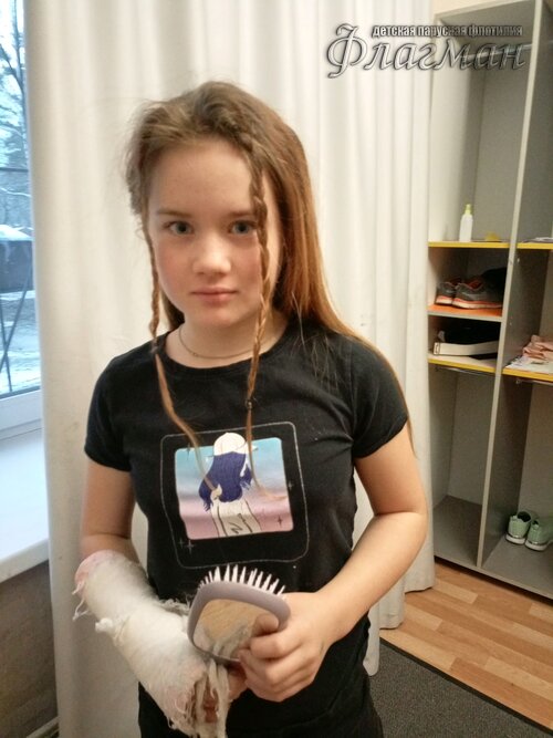 Занятиях в детском клубе «Флагман»